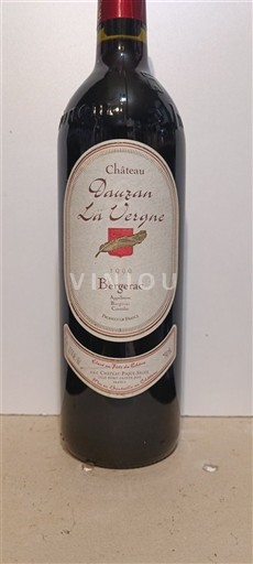 Sydväst Bergerac Château Dauzan La Vergne 1999