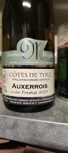 Lothringen Côtes-de-Toul Domaine Régina Prestige 2024