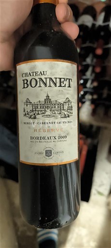 Bordeaux Château Bonnet Réserve 2009
