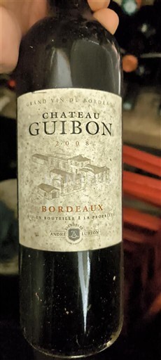 Bordeaux Château Guibon 2008