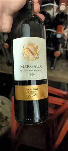 Bordeaux Margaux Dulong Prestige 2020