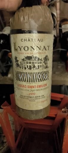 Bordeaux Lussac-saint-émilion Château Lyonnat 1999