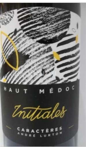 Wines Rouge sec Initiales Caractères André Lurton 2016 France Bordeaux Haut-Médoc AOC
