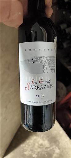 Bordeaux Château Les Grands Sarrazins 2019