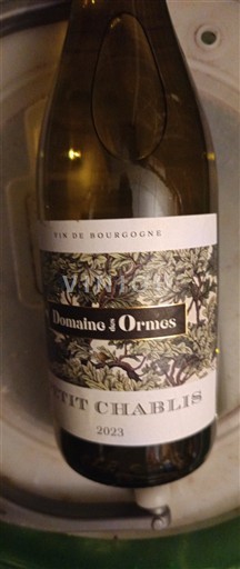 Burgundija Petit-chablis Domaine S Ormes 2023