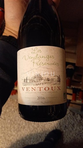 Rona dolina Ventoux Pierre Amadieu Les Vendanges Réservées 2016