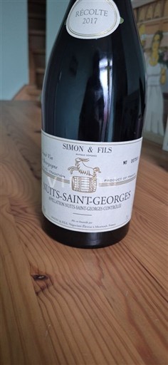 Burgundija Nuits-Saint-Georges Simon & Fils 2017