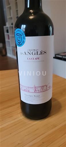Languedoc La Clape Château Anglès Classique Rouge 2023