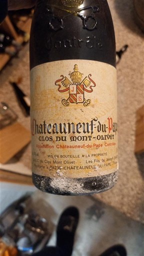 Rhône-dalen Châteauneuf-du-Pape Clos du Mont-Olivet Clos du Mont-Olivet 1995
