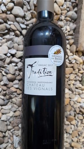 Viinit Rouge sec Tradition Château Les Vignals 2017 Ranska Lounais-Ranska Gaillac AOC