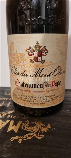 Rhône-dalen Châteauneuf-du-Pape Clos du Mont-Olivet 2006
