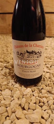Vin Rouge sec Château La Charrière 2023 France Bourgogne AOC