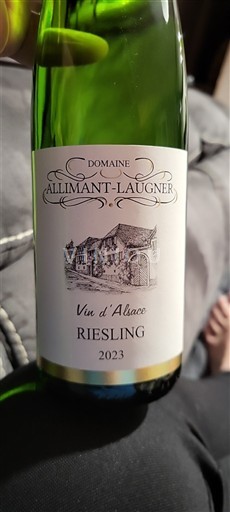 Elsass Riesling Domaine Allimant-Laugner 2023