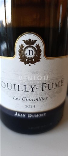 Vallée de la Loire Pouilly-fumé Jean Dumont Les Charmilles 2024