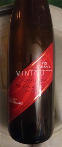Alsasko Vendanges Tardives Diemann Neročník