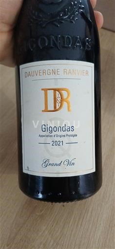 Vine Rouge sec Dauvergne Ranvier 2021 Frankrig Rhône-dalen Gigondas AOC