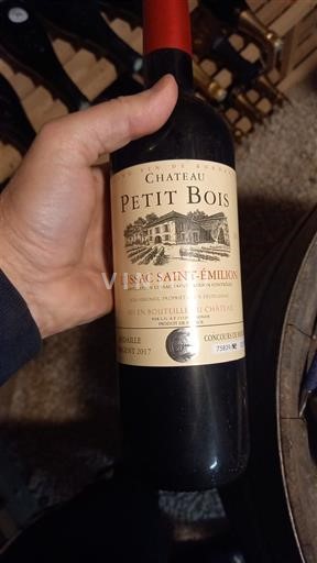 Bordeaux Lussac-Saint-Émilion Château Petit Bois 2017