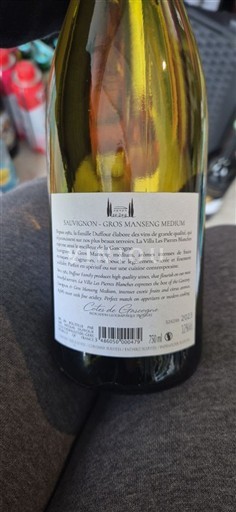 Sud-Ouest Côtes de Gascogne Clos de Gascogne Sauvignon - Gros Manseng Medium 2022