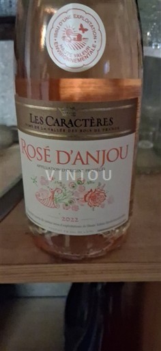 Valle della Loira Rosé d'Anjou Les Caractères 2022