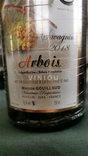 Jura Arbois Maison Gouillaud Savagnin 2018