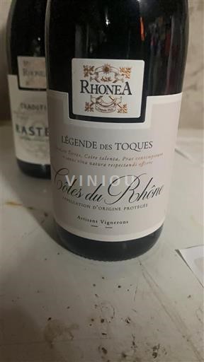 Valle del Rodano Côtes-du-Rhône Rhonea Légende des Toques 2024