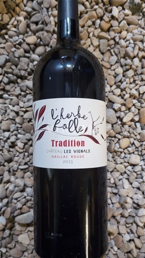 Vinhos Rouge sec L'herbe folle Tradition Château Les Vignals 2023 França Sudoeste Gaillac AOC
