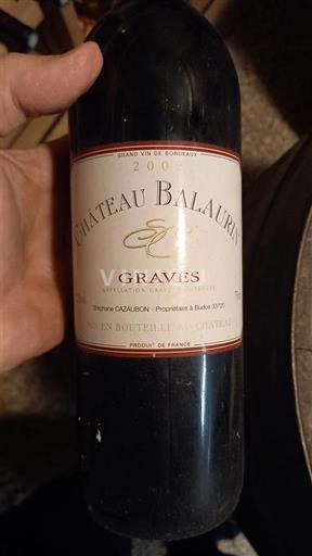 Bordeaux Graves Château Balaurin 2009