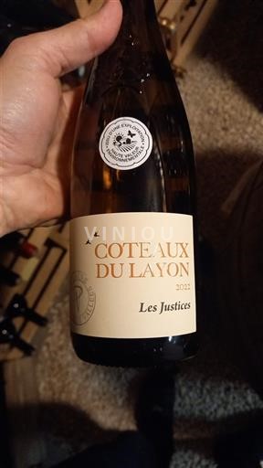 Valle della Loira Coteaux-du-Layon Domaine S Rochelles Les Justices 2022