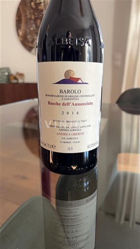 Piemont Barolo Andrea Oberto Rocche dell'Annunziata 2016