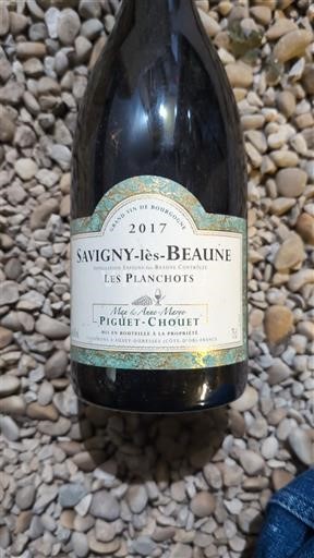 Borgonha Savigny-lès-Beaune Piguet-Chouet Les Planchots 2017