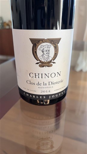 Loiren laakso Chinon Charles Joguet Clos de la Dioterie 2014