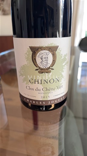 Loiren laakso Chinon Charles Joguet Clos du Chêne Vert Monopole 2015