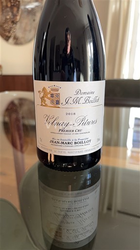 Borgoña Volnay Premier Cru Domaine Jean-Marc Boillot Volnay-Pitures 2018