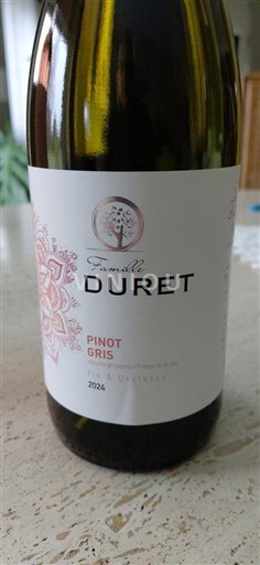 Elzas Pinot grigio Famille Duret 2024