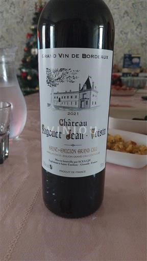 Bordeaux Saint-Émilion Grand Cru Grand Cru Château Lagoulet Jean Voisin 2021