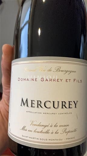 Burgundsko Mercurey Domaine Garrey et Fils 2022