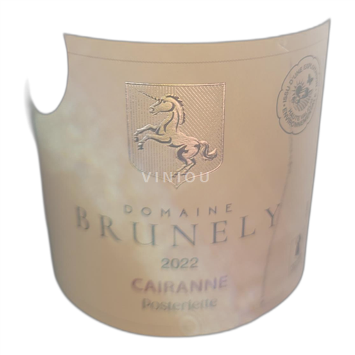 Rhônedalen Cairanne Domaine Brunely Posterlette 2022