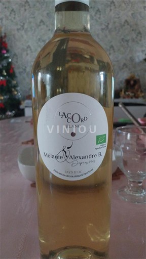 Sudoeste Pacherenc-du-vic-bilh Mélanie et Alexandre B L'Accord Blanc Sin añada