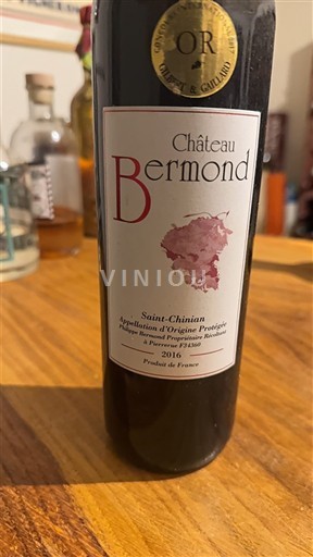 Languedoc Saint-Chinian Château Bermond 2016