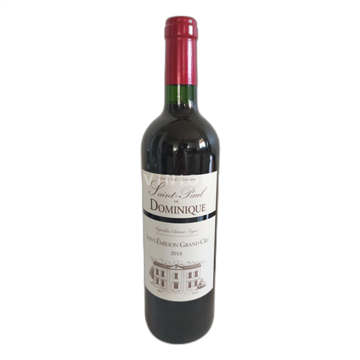 Burdeos Saint-Émilion Gran Cru Saint-Paul de Dominique 2018