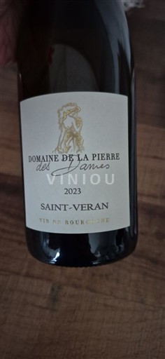 Borgogna Saint-Véran Domaine La Pierre des Dames 2023