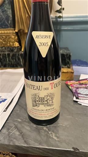 Thung lũng Rhône Côtes-du-rhône Château S Tours Réserve 2005
