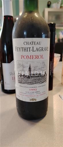 Bordeaux Pomerol Château Feytit-Lagrave 1992