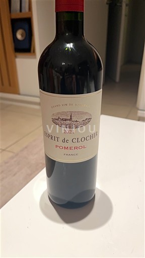Bordéus Pomerol Esprit de Clocher 2021