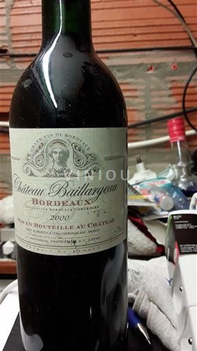 Burdeos Bordeaux Château Baillarguet 2000
