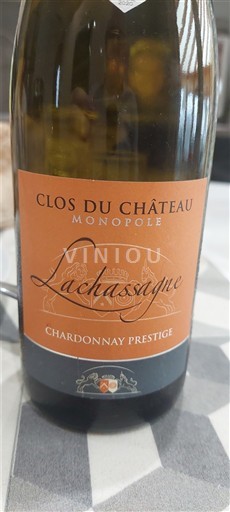 Beaujolais Ospecificerad Château Clos du Château Lachasagne Chardonnay Prestige 2020
