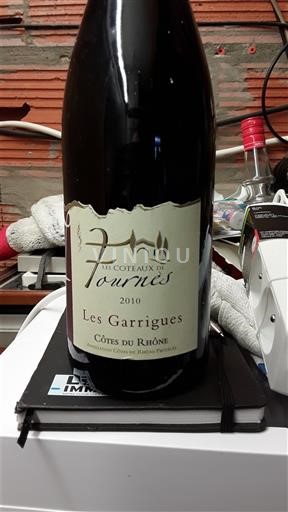 Rhône Valley Côtes du Rhône Les Coteaux de Fournes Les Garrigues 2010
