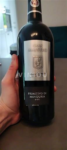 Weine Rouge sec Gran Maestro Non millésimé Italien Apulien Primitivo di Manduria DOC