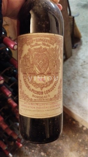 Weine Rouge sec Baron de Pichon-Longueville 1992 Frankreich Bordeaux Pauillac AOC