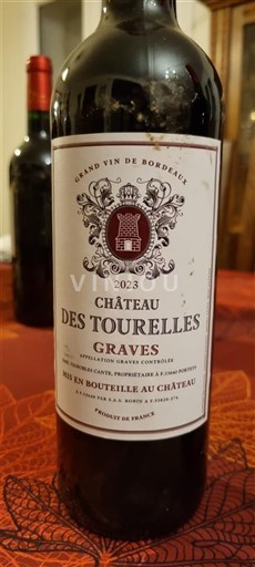 Bordeaux Graves Château S Tourelles 2023